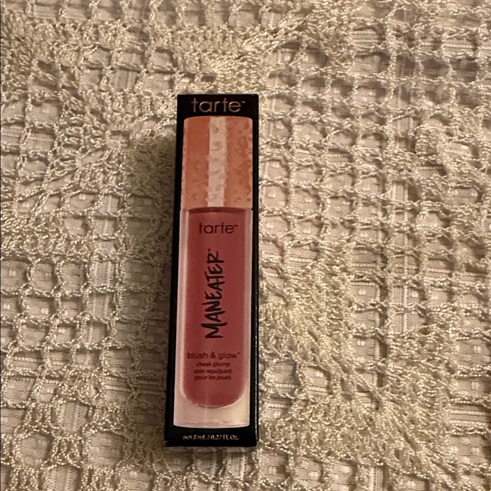 tarte Maneater Liquid Blush & Glow — raspberry